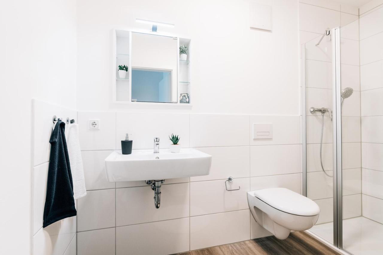 Modernes Stadt-Apartement Mitte Bielefeld Kültér fotó
