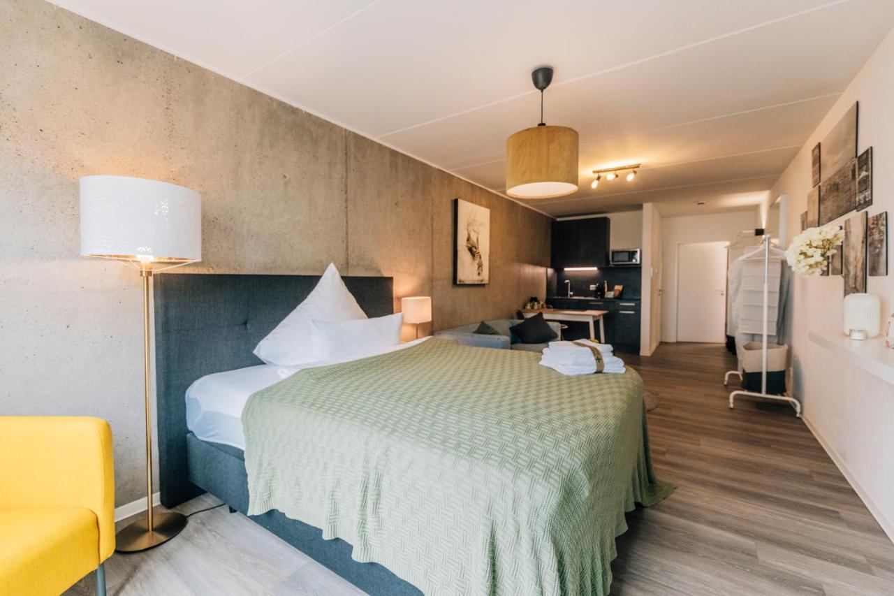 Modernes Stadt-Apartement Mitte Bielefeld Kültér fotó
